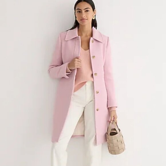 J. Crew Classic New Lady Day Double-cloth Wool Thinsulate Coat 4P NWT - Picture 3 of 3